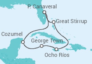 7 Night Cruise On Norwegian Epic departing on 15 March, 2025 itinerary map